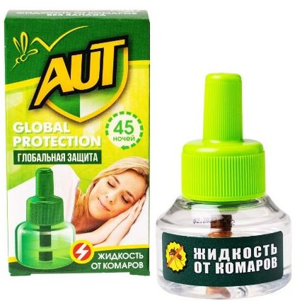 AUT - Жидкость от комаров 45 ночей /24