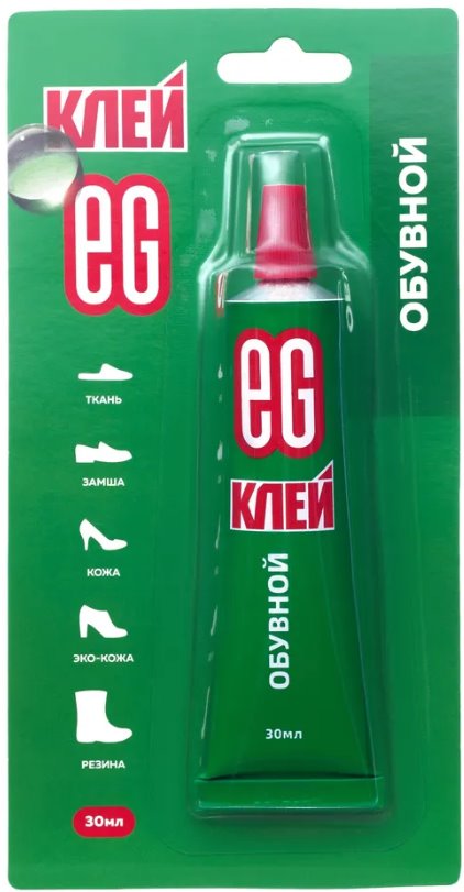 ЕВРОГАРАНТ - Клей обувной 30мл.(12шт. в блоке) /12 /288