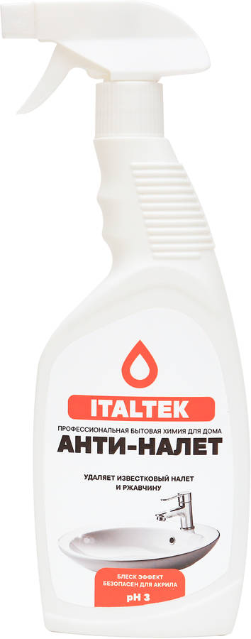 ITALTEK - Чистящее средство "Анти-налет" (600мл) /8